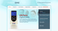 Desktop Screenshot of lifeforcerehab.com